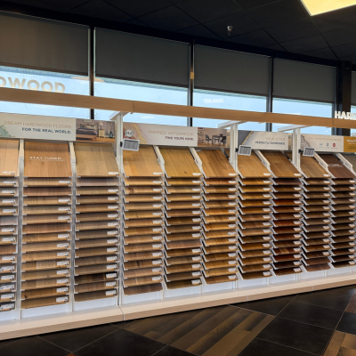 Hardwood display